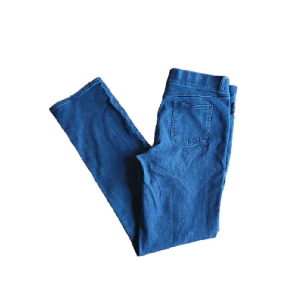 Betabrand Yoga Denim Pull-On Straight Jeans